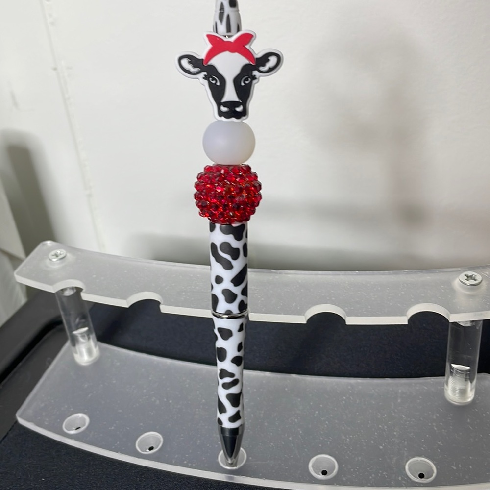 Cow With Head Band Pen